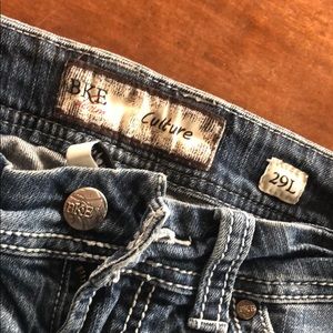 BKE denim bootcut jeans 29 long tall
